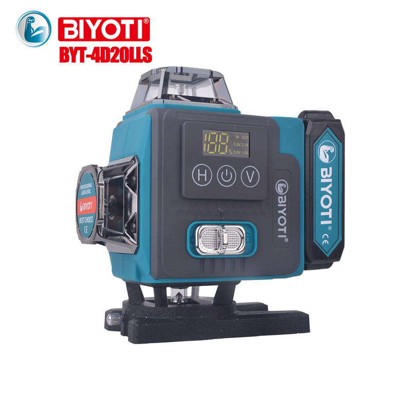 BYT-4D20LLS Cordless 4D Laser Level (3)