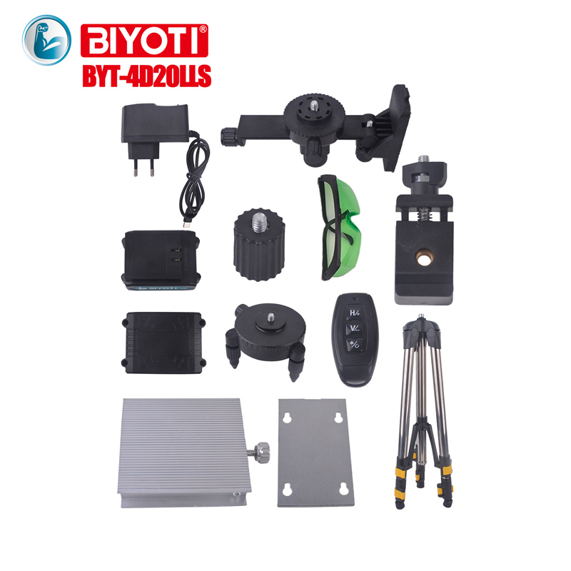 BYT-4D20LLS Cordless 4D Laser Level (4)