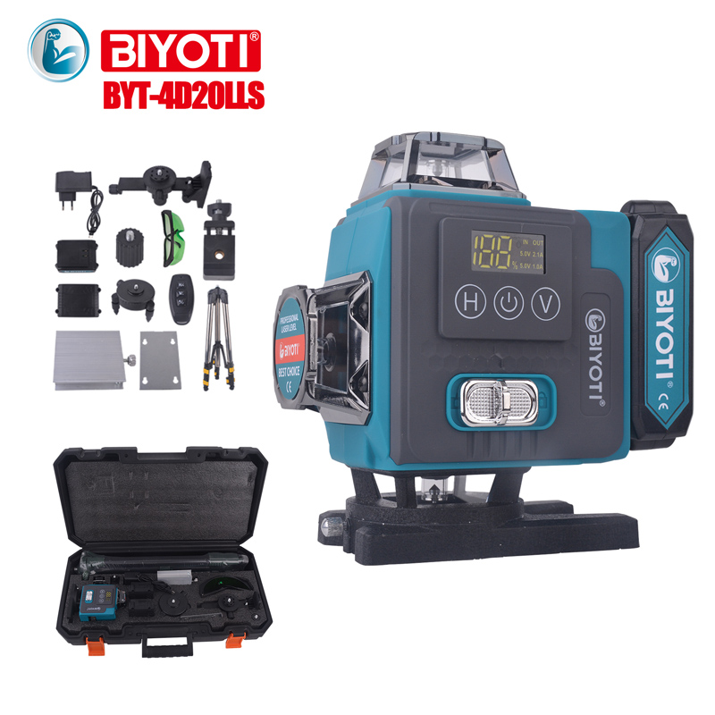 BYT-4D20LLS Cordless 4D Laser Level (6)